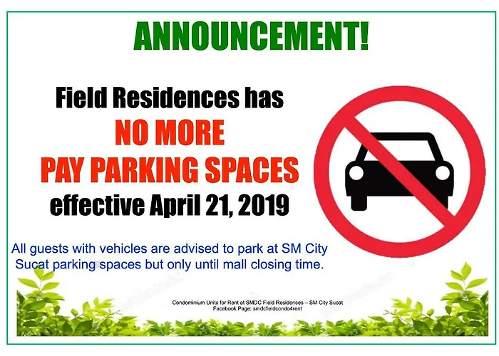 Smdc Field Residences - Sm Sucat Apartamento Manila